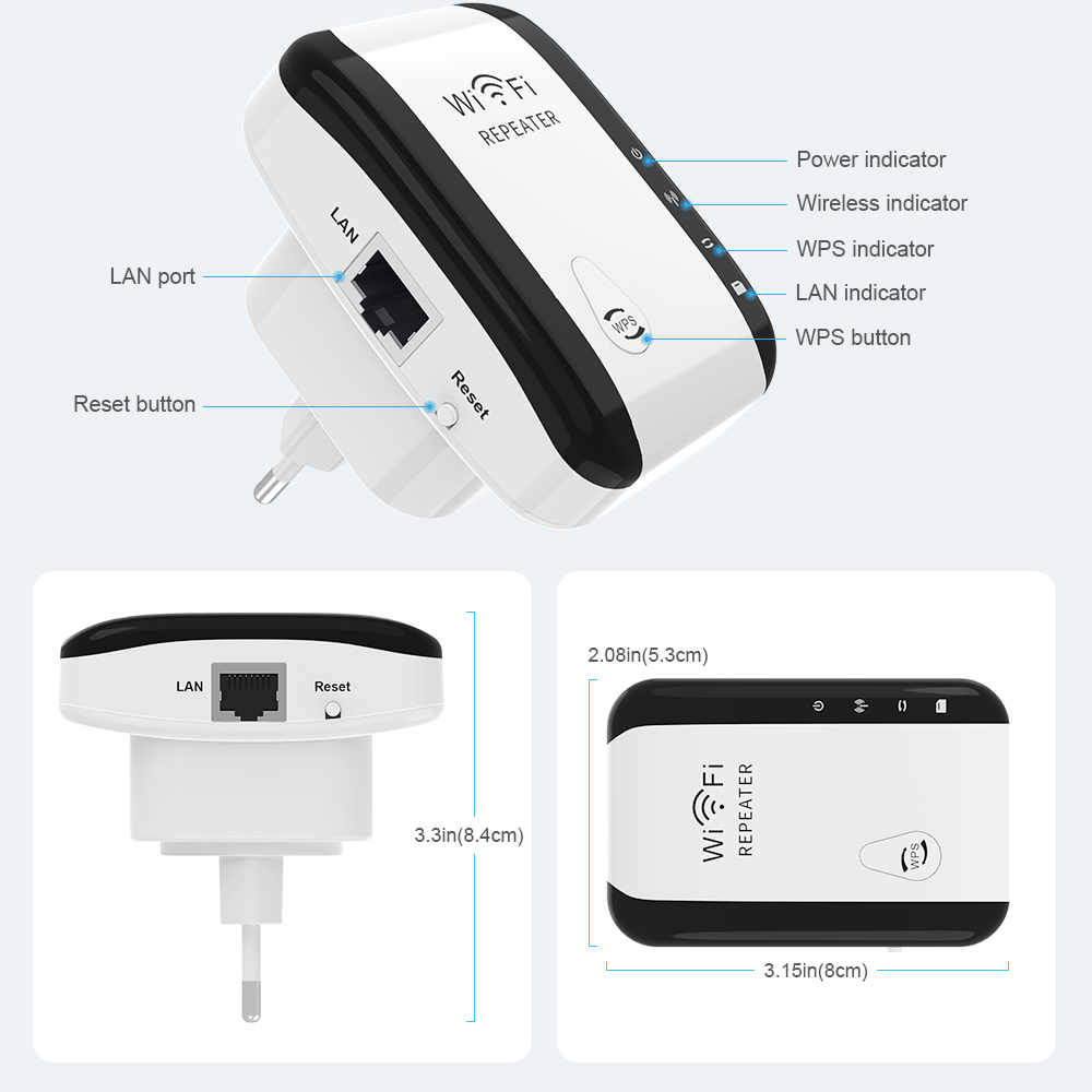 حار بيع 300Mbps مكرر لاسلكي مكبر إشارة المحمول