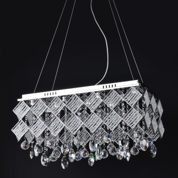 modern crystal pendant light chandeliers hanging led lamp