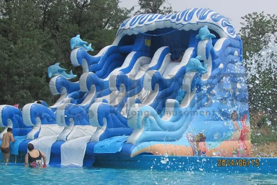 commercial inflatable aqua park