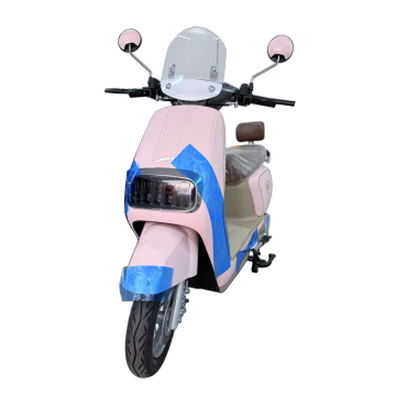 Electric Scooter with Small Windshield