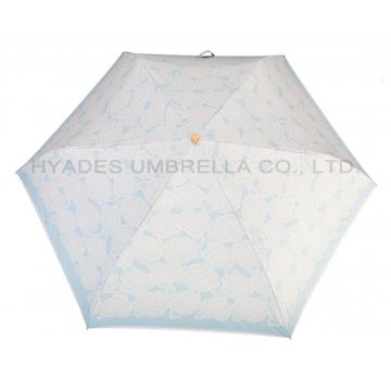 Lightweight Printed Mini 3 Folding Umbrella