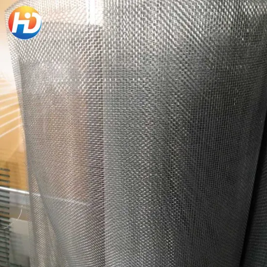 High Temperature Stainless Steel Woven Wire Mesh Screen