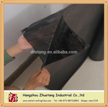 Self-adhesive modified bituminous waterproof membrane (Sand finish)