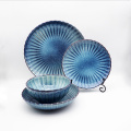 Оптовая реактивная глазурная керамическая керамическая посуда Керамическая чаша