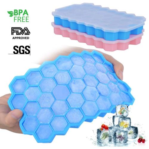 Bandejas do cubo de gelo do silicone do produto comestível