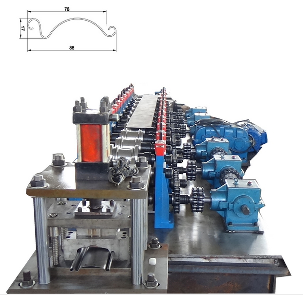 Roll Forming Machine to make 'L' Type Bottom Strips of shutter door