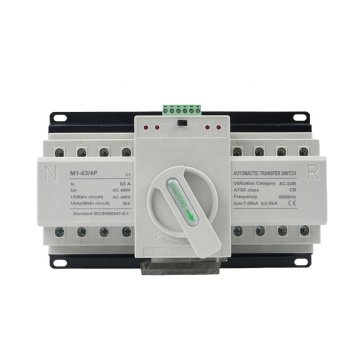 Automatisierter Dual-Netzteil-Versorgungsübertragungsschalter für den Heimgebrauch: Unterstützt 2p, 4p, einphasige und dreiphasige, 220 V bis 400 V