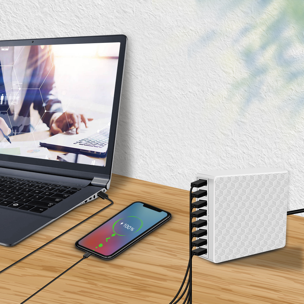 8-Port smart USB charger 8-Port smart USB charger