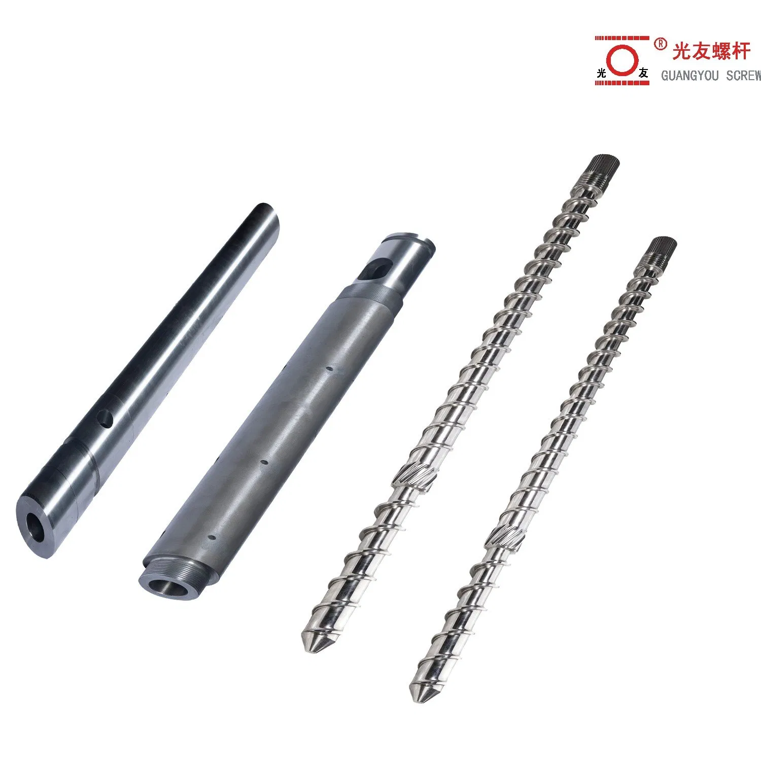 Mataas na kalidad na solong bimetallic screw at bariles para sa mga plastic extruder