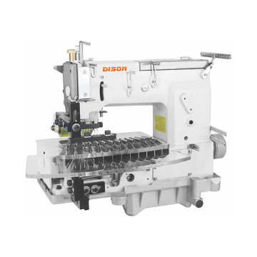DS-1412PTV Twelve-Needle Flat-Bed Double Chain Stitch Sewing Machine