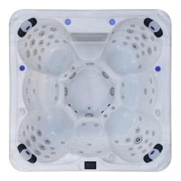Acrylic 7 Person 85 Jet Outdoor Hot Tub