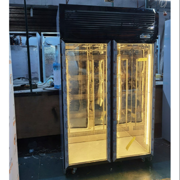 Kolice 1000L 2 Door Display Refrigerator for Beef Ribeye and Striploin Dry Aging