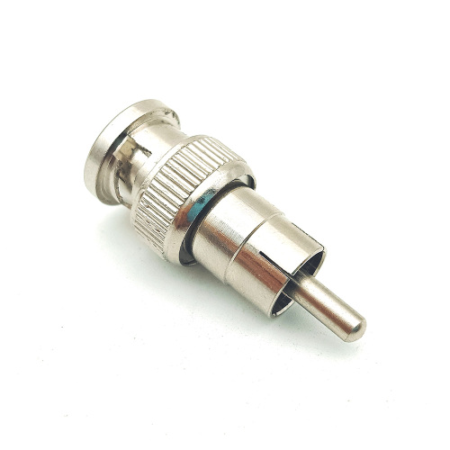 BNC Male to RCA Coaxial Audio Adapter Connector