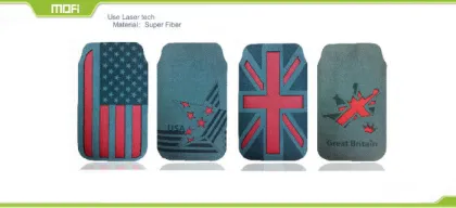Custom Sony Ericsson Pouch Flag Pattern
