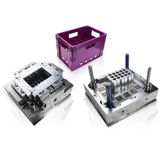 Custom Plastic Injection Stackable Beer Crate Mould Factory