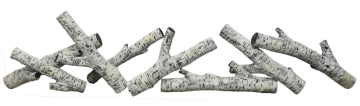 ABLE Ceramic Fiber Wood Electric Log Sets