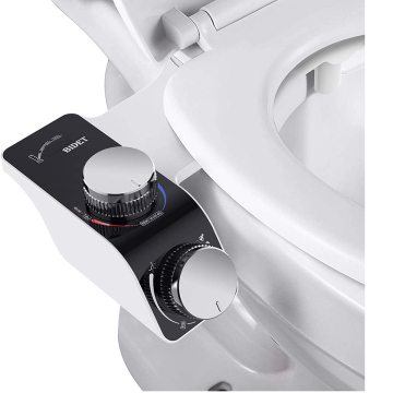 CUPC Ultra Slim Cold Water Bidet Toilet Attachment with Dual Nozzles and Self-Cleaning Feature