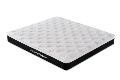 Durable Antibacterial Spring Mattress with Independent Coils