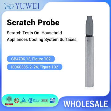 IEC60335-2 Figure 102 Scratch Pin Probe For Scratch Abrasion Resistance Testing