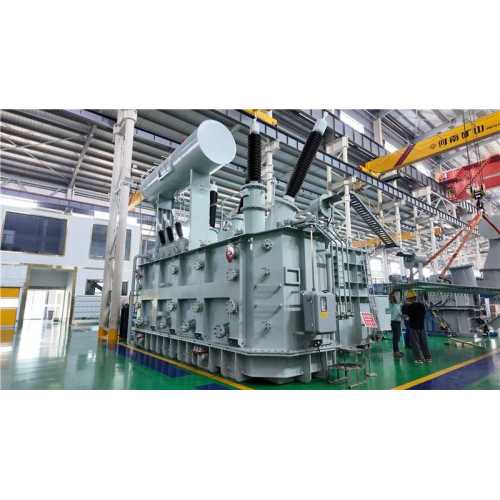 Transformator Belitan Ganda Tiga Fasa 330kV dengan Regulasi Tegangan Tanpa Eksitasi