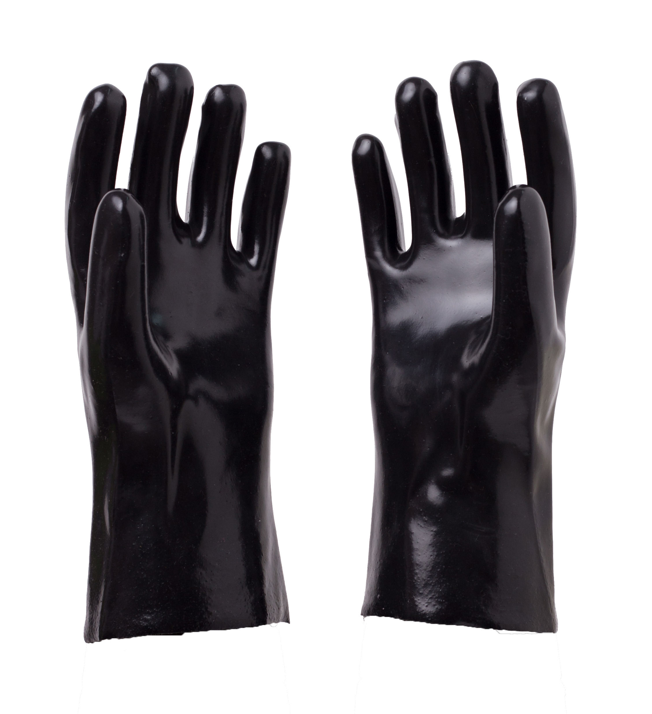 Black PVC Coated Gloves