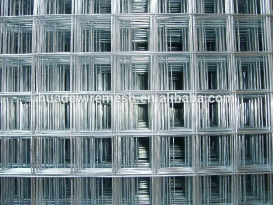 1/4" holes x 1mm wire, welded wire mesh
