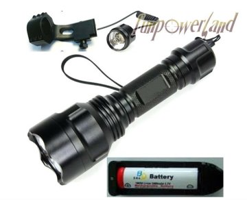 Tactical Funpowerland outdoor hunting LED flashlight