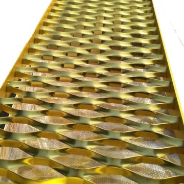 Deep Process Frame Type Decorative Metal Facade Panels