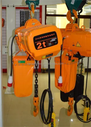 HHBB KITO Harga Mobile Electric Chain Hoist with Trolley - 1ton to 5ton