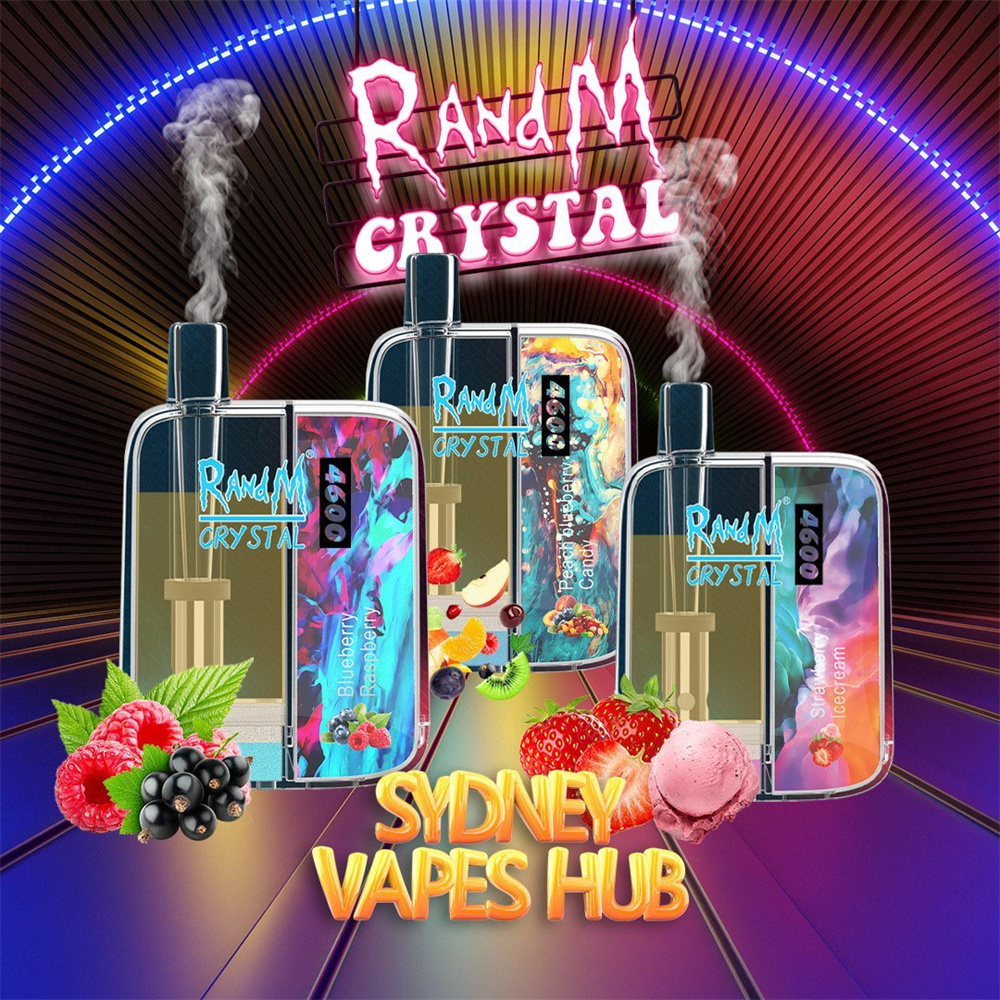 Randm Crystal 4600 Puffs Einweggerät