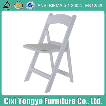 Padded Resin Folding Chair for Wedding Ghest
