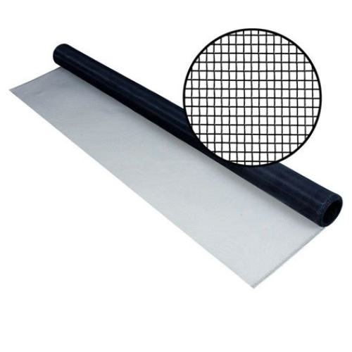 18x16 schwarz beschichtete Aluminium-Fenstergitterrolle