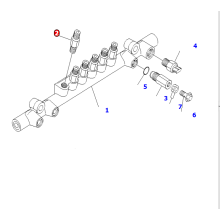 ND095400-0310 Fuel Flow Limiter Assy For SAA12V140E-3C-02