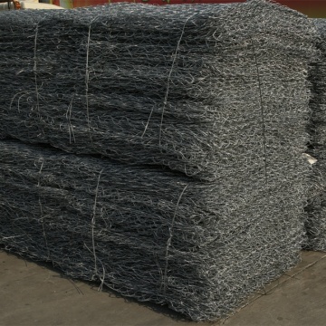 PVC Kaplamalı Altıgen Büküm Gabion Duvarlar