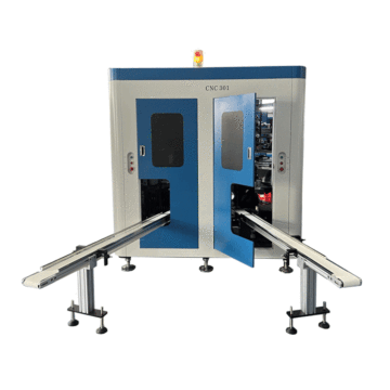 Şarap şişeleri için CNC otomatik serigrafi baskı makinesi