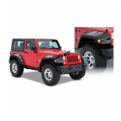 2007-2014 JK Accessories 4x4 Fender Flares for Wrangler JK