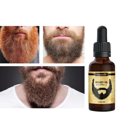 Factory Low Moq OEM Natural Plant Men's Beard and Mustache Growth Oil