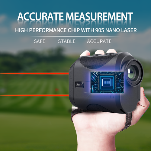 1500 Yards Adjustable 4 Models Golf Laser Rangefinder