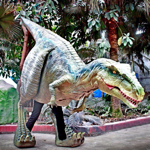 Life size velociraptor costume for sale