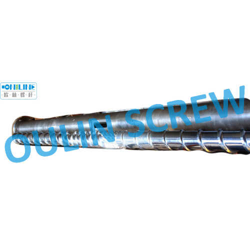 150mm, L/D=34 Venting Screw and Barrel for PP PE Pelletizer, Recycling Extrusion