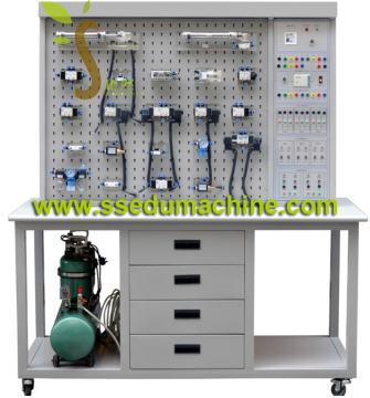 Transparent Pneumatic Training Workbench Teaching Equipment