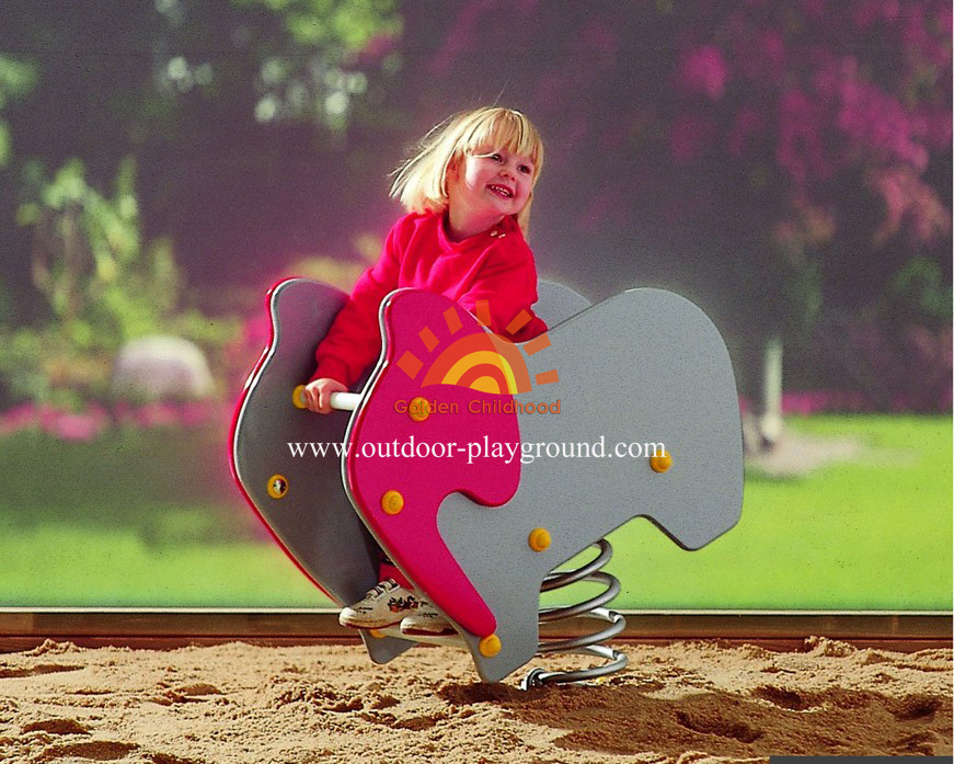 Playground Spring Elephant Rider