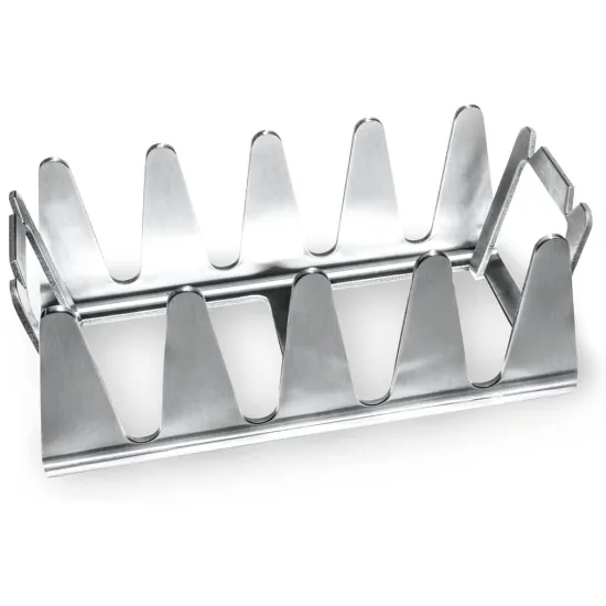Bbq rescher rib rack griddle warming rack multi grill rack for leg wing steaks