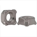 China Square Thick Weld Nut with Self Color Factory