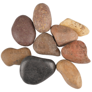 Wholesale Polished Cobblestone Mixed for Outdoor Garden and Landscaping