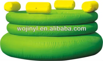 inflatable water amusement sofa