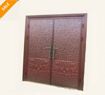 Elegant Bronze Copper Villa Entry Doors for Home
