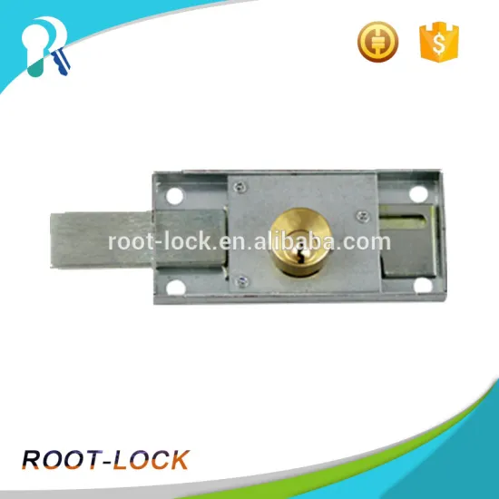 Aluminum mortise roller shutter lock