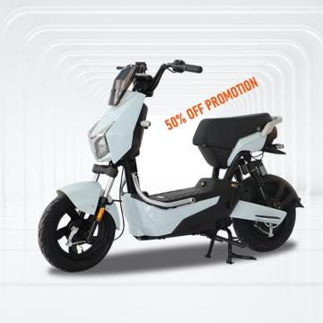 Low Price Electric Moped with Pedals and Long Range Lead-acid Battery