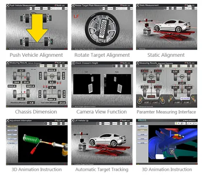 Hunter 3D Wheel Alignment Equipment